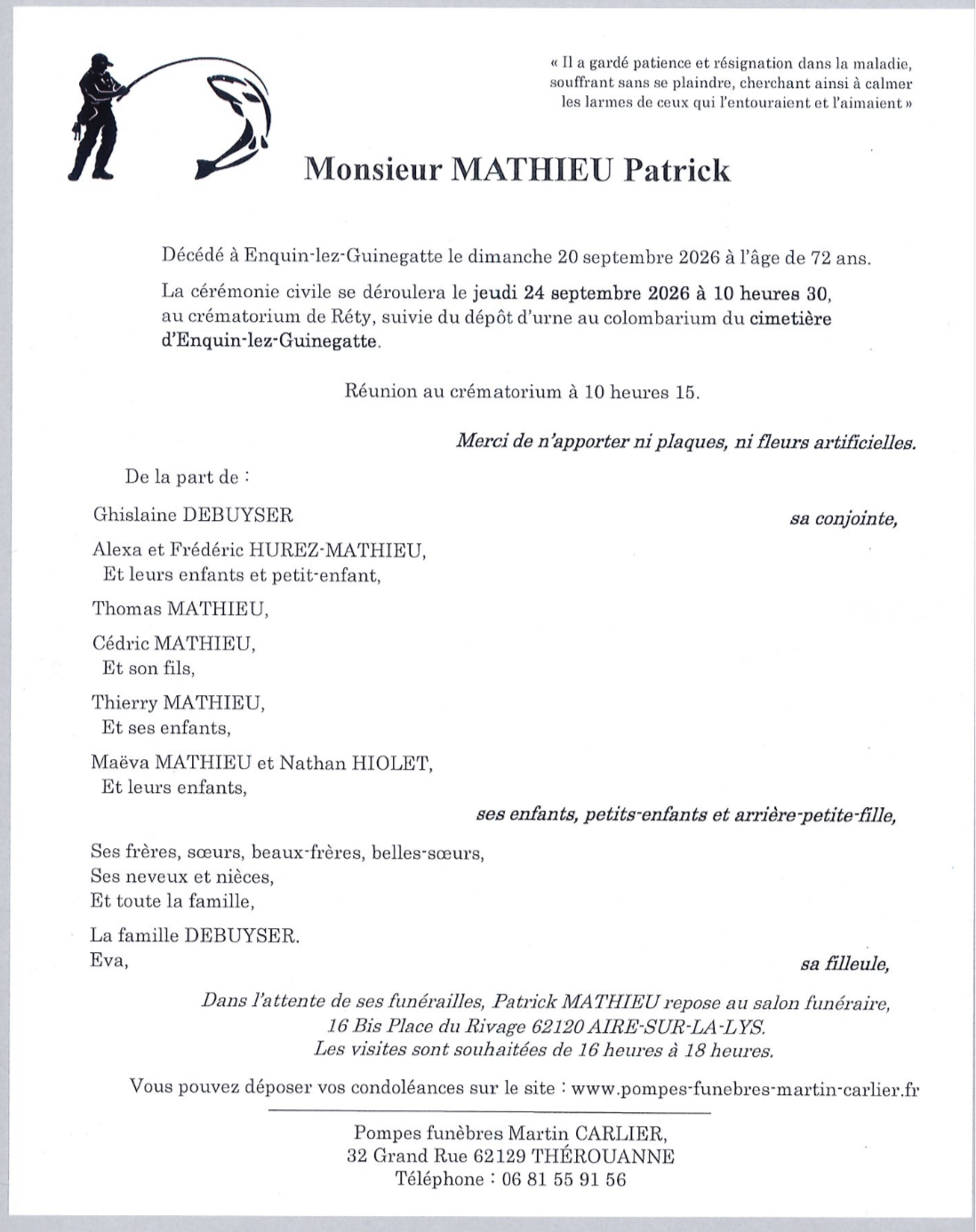 Avis de décès